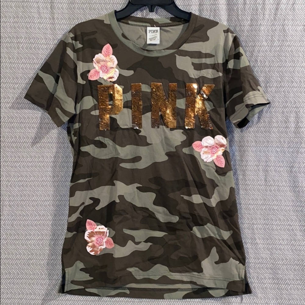 Brand New Pink Camo Shirt